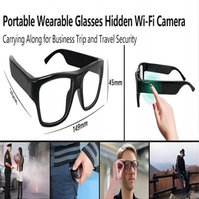 Video registratore portabile portabile della macchina fotografica di vetro FHD 1080P 30FPS Vlog di WIFI