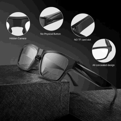 Collegamento globale di P2P di Internet di WIFI Live Streaming Wearable Smart Glasses