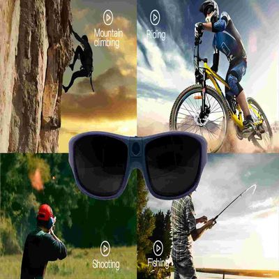 Occhiali da sole della videocamera di azione del motociclo con il video registrazione di 1080P FHD