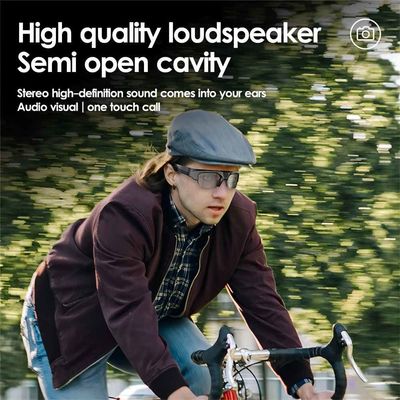 video macchina fotografica degli occhiali da sole di 3in1 Smart Bluetooth con la foto, video, audio