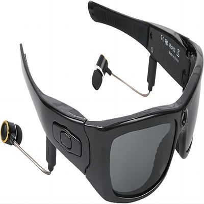 video registrazione degli occhiali da sole di 720p Bluetooth per gli sport all'aperto di camminata di golf di trekking