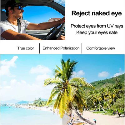 video occhiali da sole di 1080P Bluetooth con la registrazione UV della foto di musica delle lenti di sicurezza di protezione