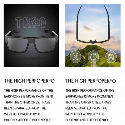 Sunglcasses nascosto G2-64G con l'angolo 80° che registra la videocamera dell'ente portabile