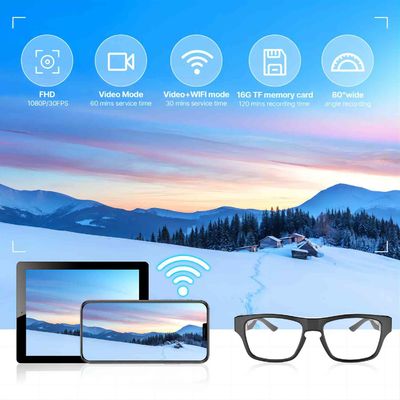 video videocamera portabile di vetro G5 di 1080P Wifi per sulla raccolta di prova del sito