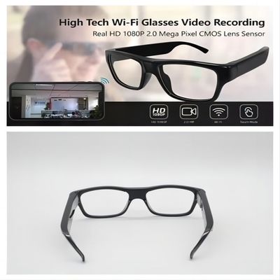 Videocamera portatile di Wifi di vetro di WIFI del monitoraggio in tempo reale video per sicurezza domestica