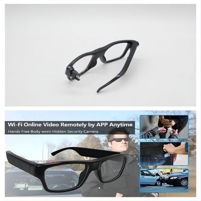 Videocamera portatile di Wifi di vetro di WIFI del monitoraggio in tempo reale video per sicurezza domestica