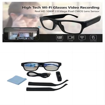 Videocamera di sicurezza all'aperto 1080P HD 80°Angle degli occhiali da sole dello Smart Camera di WiFi per sorveglianza