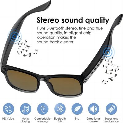 Video occhiali da sole di G6 Bluetooth per protezione delle donne UV400 degli uomini