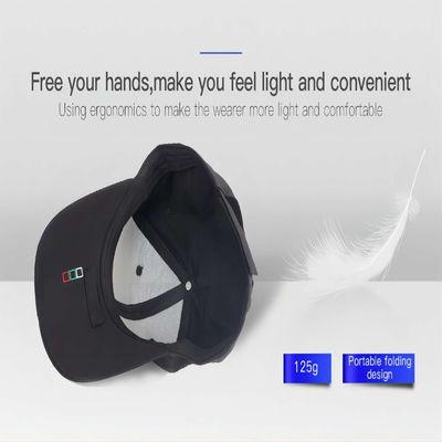 Macchina fotografica consumata nascosta memoria esterna dell'ente impermeabile del cappello della macchina fotografica con video audio registrazione
