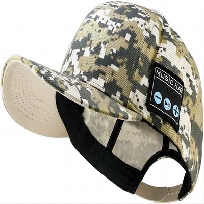 Cappello di Bluetooth con la batteria incorporata regolabile dell'altoparlante fino a 24 ore di ricreazione di musica per la camminata, corsa con gli sci, ciclismo di trekking