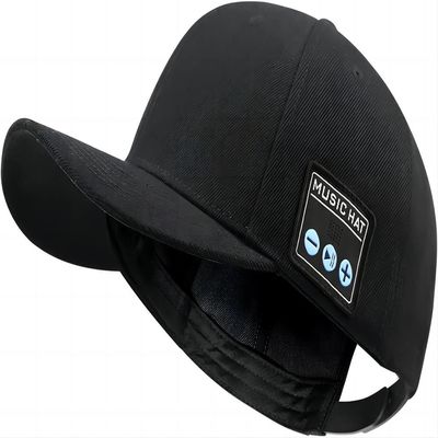 Cappello di musica con l'altoparlante senza fili lavabile del bluetooth dell'altoparlante doppio del bluetooth come migliore regalo per la famiglia, hip-hop