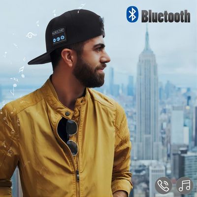Cappello di musica di Bluetooth per il partito pattinante di baseball, il compleanno, l'usura su vita quotidiana o il regalo fresco