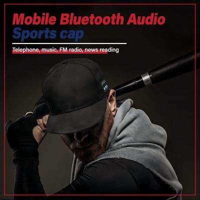 Cappello di musica di Bluetooth per il partito pattinante di baseball, il compleanno, l'usura su vita quotidiana o il regalo fresco