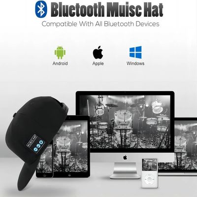 Lavaggio della mano del bluetooth dell'audio di sport altoparlante mobile del cappuccio e regolabile smontabili per baseball, pattino, ciclismo