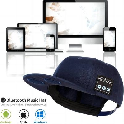 Batteria incorporata 1000mah dell'audio cappello di sport di Bluetooth con 24 ore di tempo di musica, libero alle telefonate per le attività all'aperto