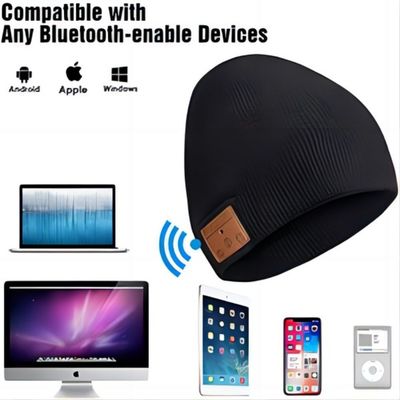 Cappello senza fili del Beanie B5 con bluetooth, le telefonate mani libere &amp; la musica giocanti con il calore per gli uomini, sport invernali delle donne