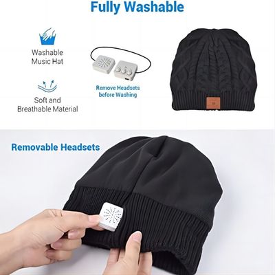 Altoparlanti senza fili di Bluetooth Beanie Hat With HD di chiamate di telefono a mani libere, regali