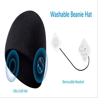 La musica gode del cappello di Beaine con l'altoparlante per la scalata corrente di sci degli sport invernali