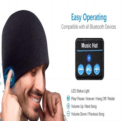 Tecnologia senza fili del cappello del beanie dei regali di Natale per la neve ampia di sci di camminata di funzionamento della famiglia