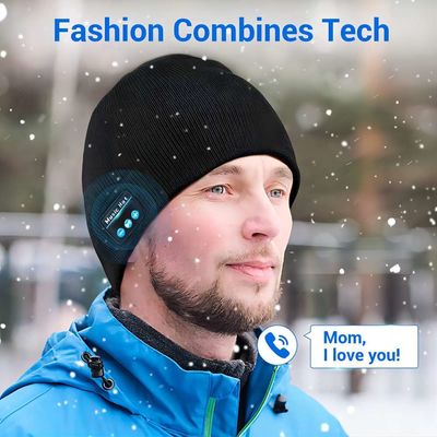 Tecnologia senza fili del cappello del beanie dei regali di Natale per la neve ampia di sci di camminata di funzionamento della famiglia