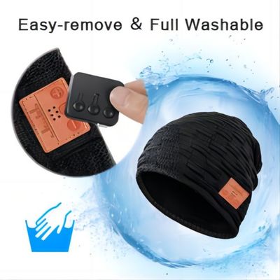 Altoparlanti doppi ad alta fedeltà di sci di Beanie Hat With Bluetooth di musica senza fili