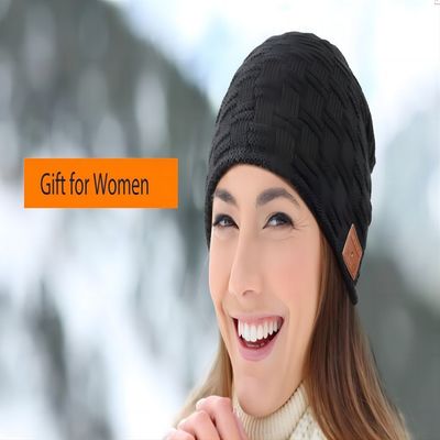 Altoparlanti doppi ad alta fedeltà di sci di Beanie Hat With Bluetooth di musica senza fili