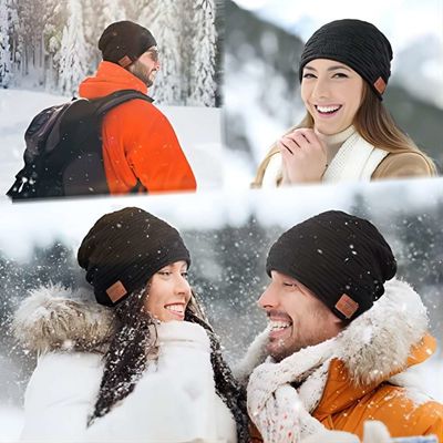 B5 musica Beanie Hat con bluetooth, attrezzatura senza fili di calore dell'altoparlante del bluetooth per la scalata, ciclismo.