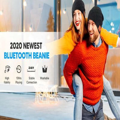 B5 musica Beanie Hat con bluetooth, attrezzatura senza fili di calore dell'altoparlante del bluetooth per la scalata, ciclismo.