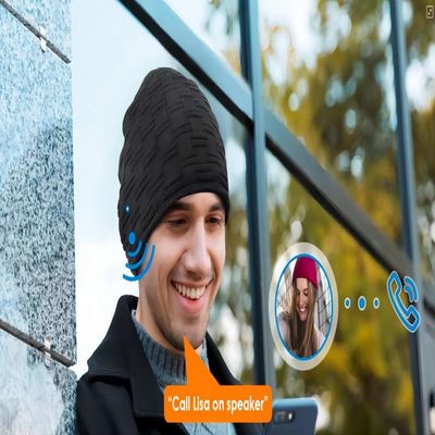 Viview Beanie Music Hat con il cappello regolabile del bluetooth dell'altoparlante del bluetooth per gli sport all'aperto corsa con gli sci, caccia di inverno