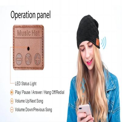 Cappello di musica di Viview con il cappello regolabile del vioce dell'altoparlante del bluetooth del bluetooth che immagazzina i regali degli stuffers per gli uomini delle donne adolescenti