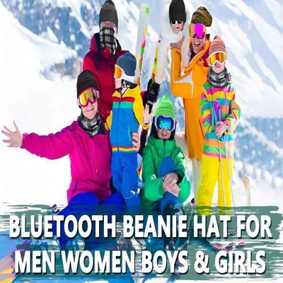 Beanie Hat senza fili unisex con i cappelli senza fili d'imballaggio squisiti dell'inverno ricopre il cappello Beanie Winter Knite Cap di musica