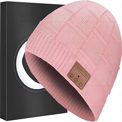 Cappello del Beanie di musica, regali per gli uomini, donne, ragazzi teenager, ragazza teenager, Natale unico di tecnologia che immagazzina Stuffer Mens Womens Him