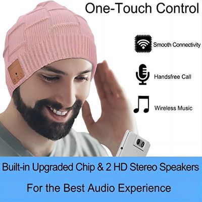 Cappello del Beanie di musica, regali per gli uomini, donne, ragazzi teenager, ragazza teenager, Natale unico di tecnologia che immagazzina Stuffer Mens Womens Him