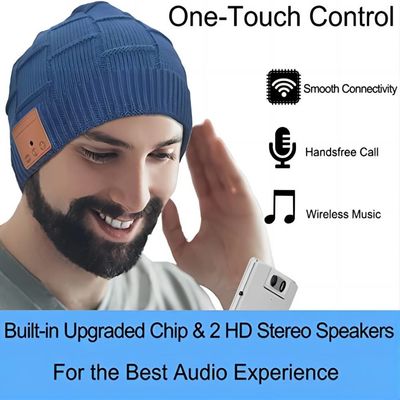 Stereotipia senza fili del cappello HD di Bluetooth della lana sviluppata in Mic Christmas Electronic Gifts