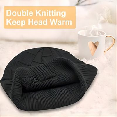 Il nero di Bluetooth Beanie Hat Women Beanie Hat degli uomini per le attività della concorrenza di inverno