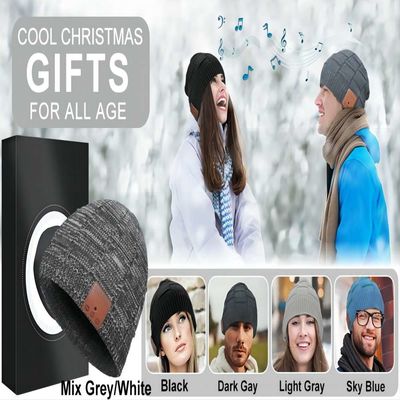 Ragazzo della ragazza di Bluetooth Beanie Hat For Father Monther dei regali di tecnologia di Natale