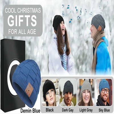 Regali di tecnologia di Bluetooth Beanie Headphones Hat Unique Christmas