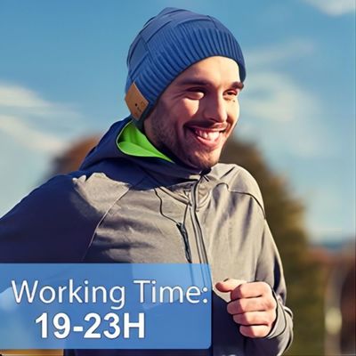 Regali di tecnologia di Bluetooth Beanie Headphones Hat Unique Christmas