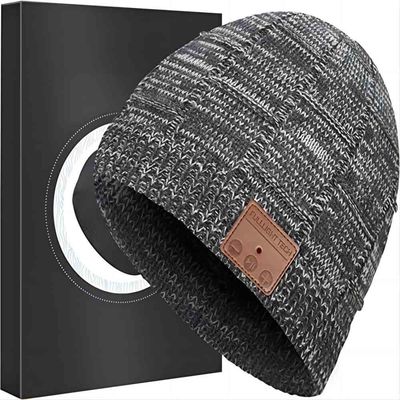 Bluetooth Beanie Hat Knit Music Hat senza fili per il riciclaggio, pattinaggio artistico, facente un'escursione