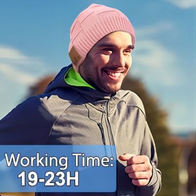 Cuffie Bluetooth Beanie Hat Music Listening Warm di Wrieless antivento