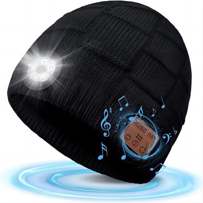 Donne degli uomini lui i suoi regali degli Stuffers di Beanie Novelty Headwear Christmas Stocking del cappello di Bluetooth