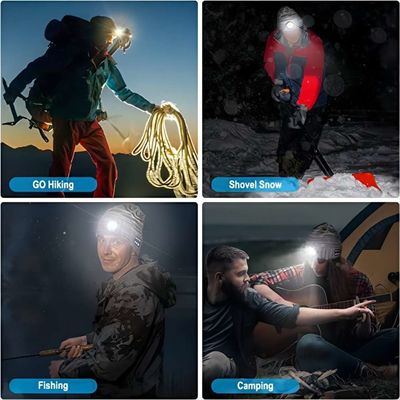 Cappuccio della torcia elettrica di Bluetooth della batteria di Rechargable per la neve della pala di pesca di notte