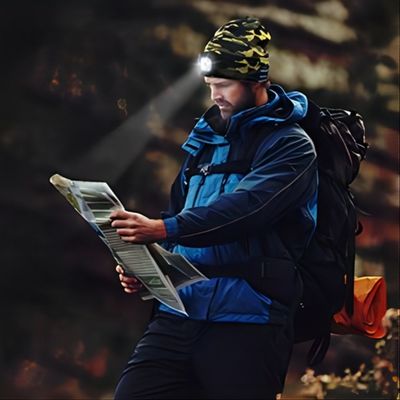 Cappello delle cuffie di Bluetooth del cappello del trasduttore auricolare di Bluetooth con la cuffia avricolare senza fili di musica