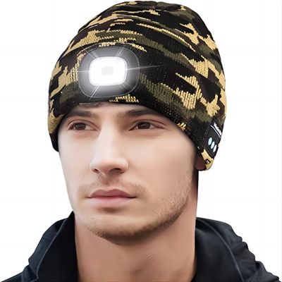 Cappello delle cuffie di Bluetooth del cappello del trasduttore auricolare di Bluetooth con la cuffia avricolare senza fili di musica