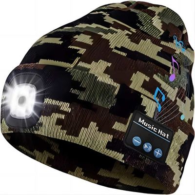 Cappello delle cuffie di Bluetooth del cappello del trasduttore auricolare di Bluetooth con la cuffia avricolare senza fili di musica