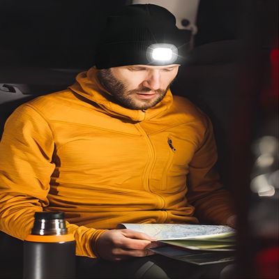 Cappuccio di Bluetooth con luce, le cuffie senza fili &amp; il faro come grandi regali per gli uomini, donne, Teenages