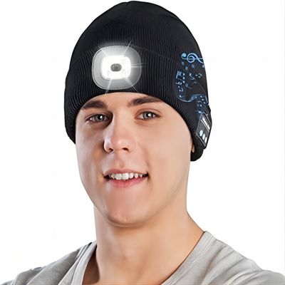 cappello delle cuffie di 1080P HD Bluetooth video con video musica delle foto