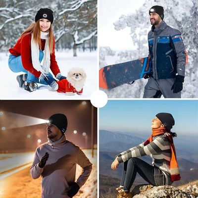 video cappello di 2K FHD con bluetooth, giocante la registrazione di video musicale mani libere per i callings del telefono nelle attività di inverno
