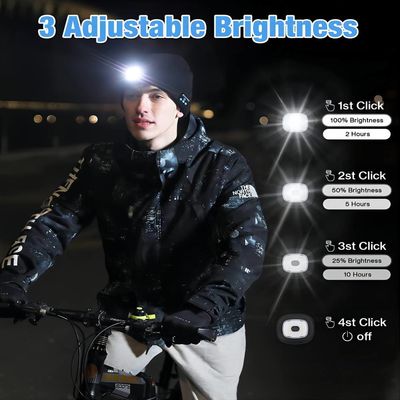 Video macchina fotografica piena del corpo di cappello di HD 1296P Bluetooth con i fari di luminosità del LED