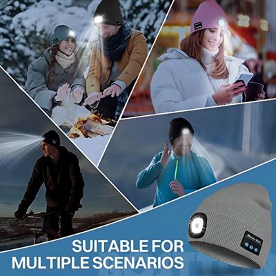 Video macchina fotografica piena del corpo di cappello di HD 1296P Bluetooth con i fari di luminosità del LED